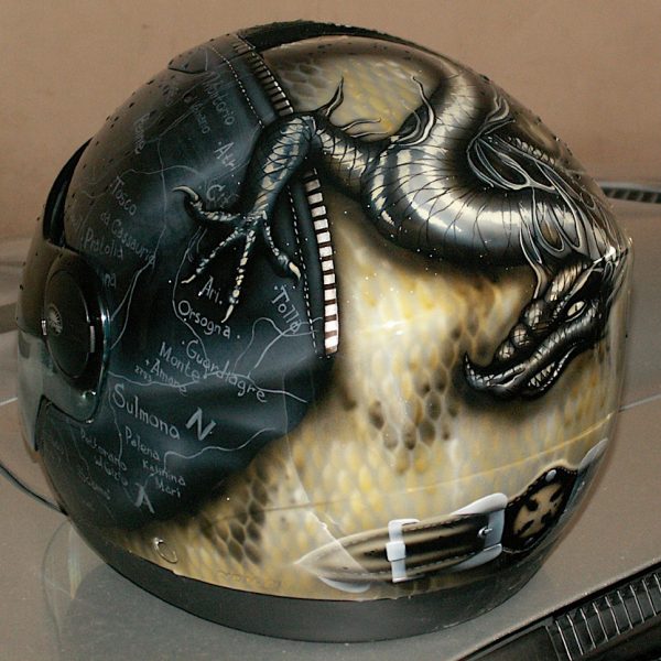 Роспись шлема